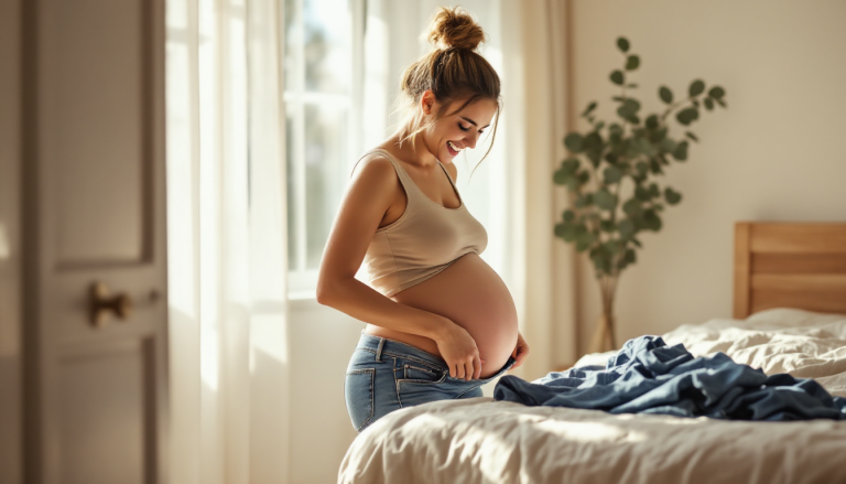 Best Maternity Jeans Australia 2026: Over-Bump vs Under-Bump — What Actually Stays Up - mum.com.au Approved