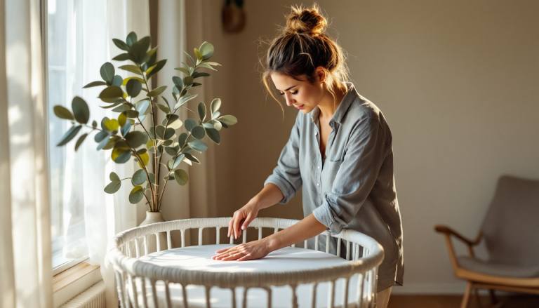 Best Bassinet Sheets Australia 2026: Which $10-$40 Options Fit Standard Bassinets? - mum.com.au Approved