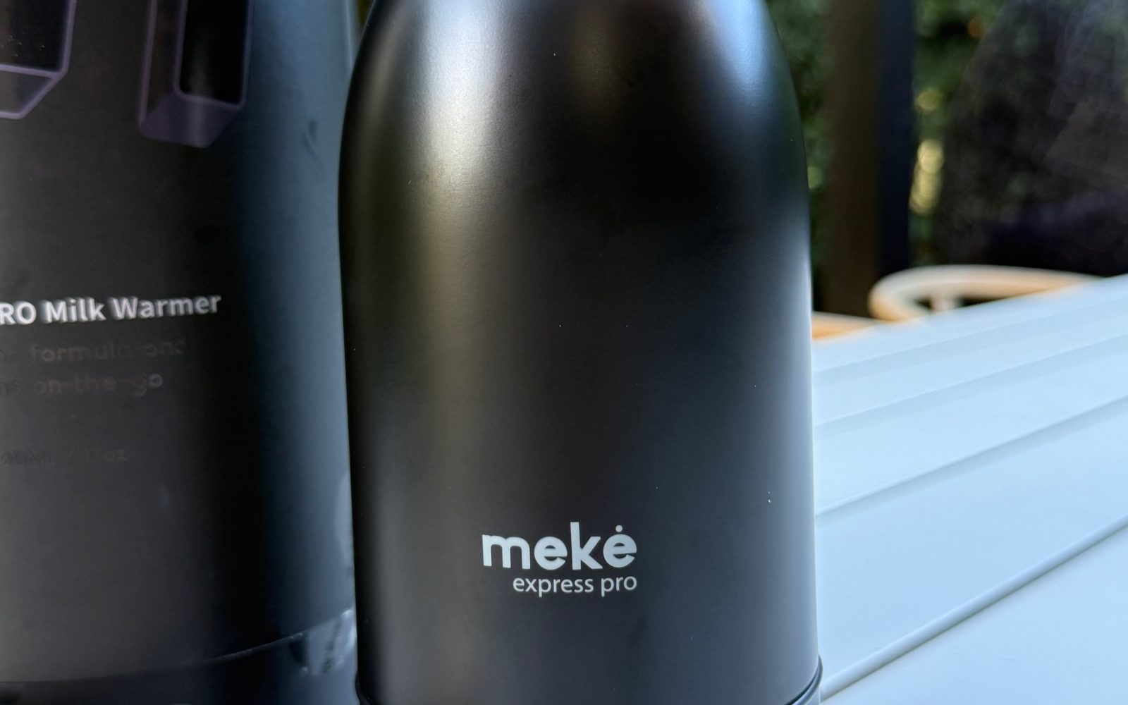 Our photo of the Meke Baby Express Pro, in our home